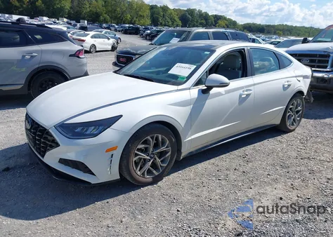 2020 Hyundai Sonata Sel z USA, uszkodzony, nr VIN 5NPEF4JAXLH057672